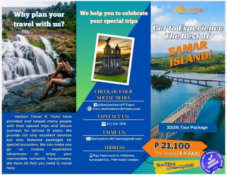 Package tourism example | Mapsru.com