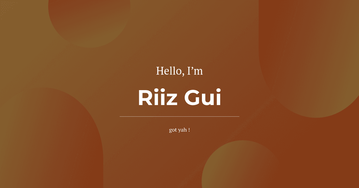 Riiz Gui