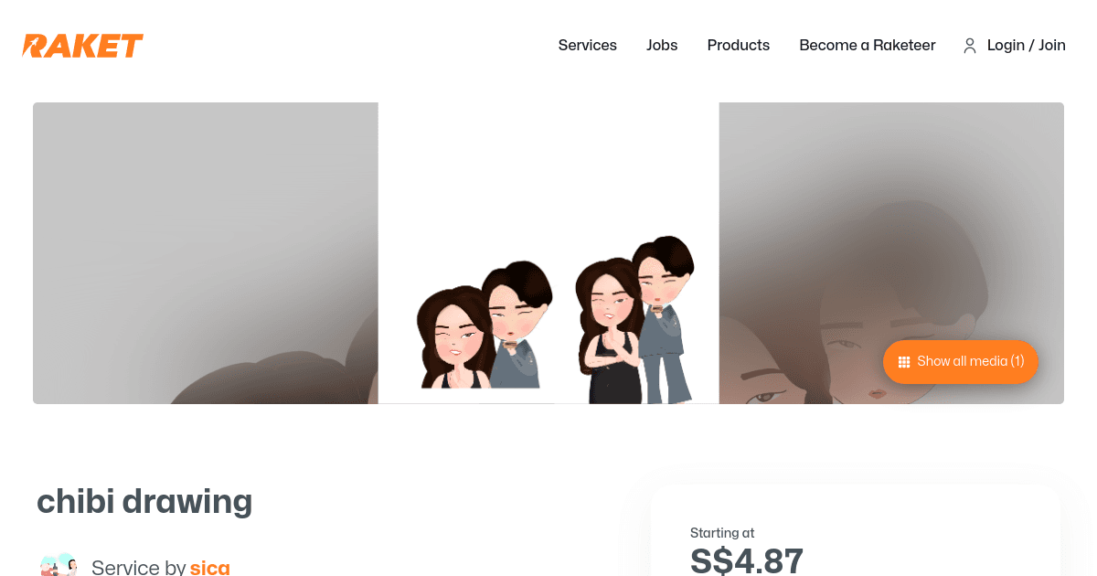 chibi drawing by sica - Raket.PH