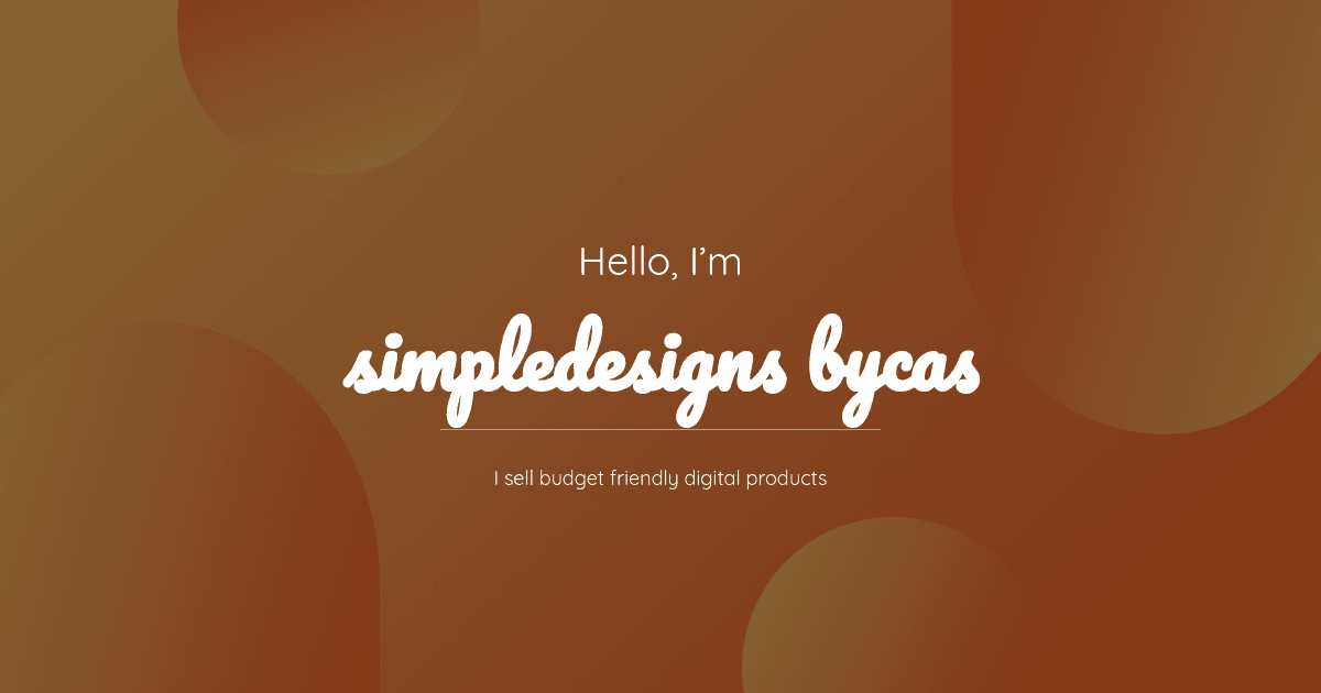 Simple Designass simpledesigns bycas