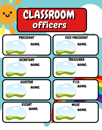 Classroom Officers by reynaldositchon82 - Raket.PH