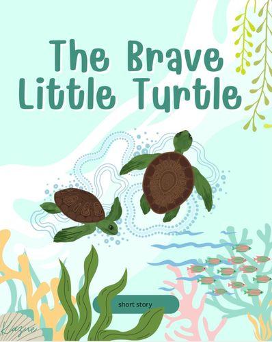 E-book story about the brave little turtle by bacud94 - Raket.PH