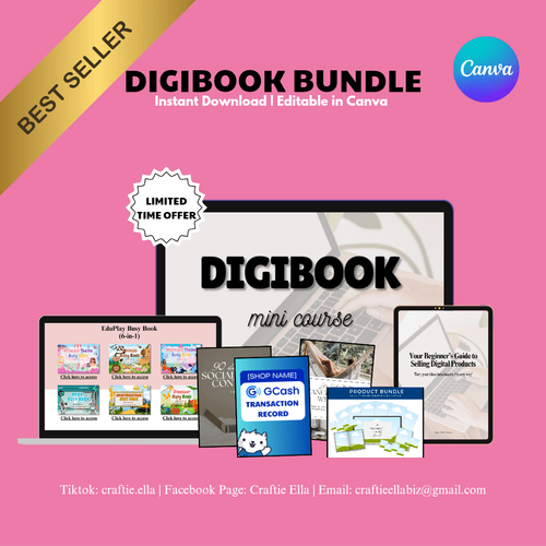 Digibook Kit By Saria Digitals by daveamor210424 - Raket.PH