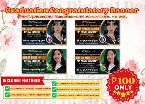 Graduation Tarpaulin Layout by justdesigns2025 - Raket.PH