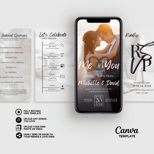 Customize Animated Video Invitation by digitalthingsbylai - Raket.PH