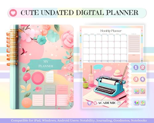 Cute Digital Planner by miss_gel - Raket.PH