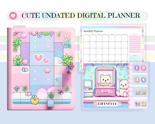 Cute Digital Planner by miss_gel - Raket.PH