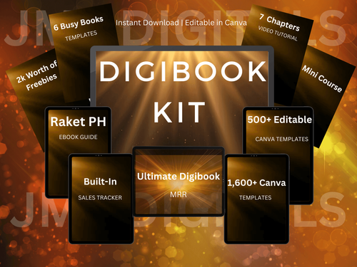 Digibook Kit By Saria Digitals by daveamor210424 - Raket.PH