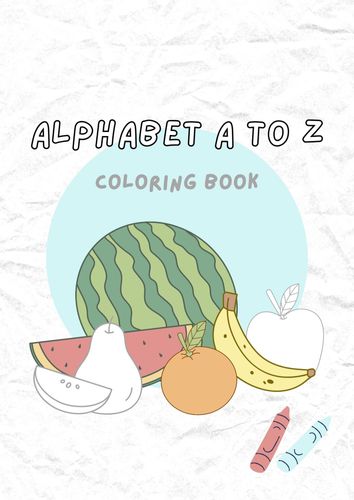 Alphabet A to Z Coloring Worksheet Set by amgraphic - Raket.PH