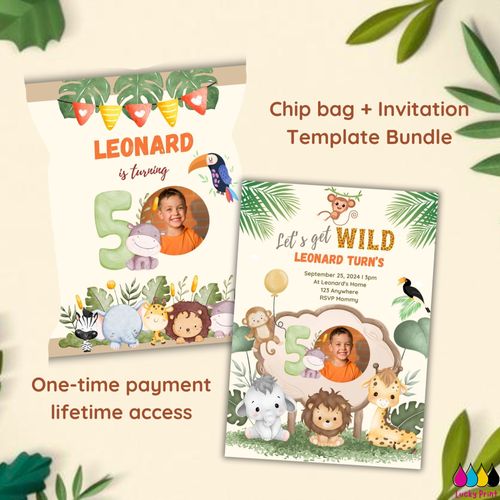 Free Printable Safari Birthday Invitation Templates For S - Infoupdate.org