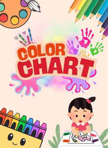 Simple Color Chart For Kids