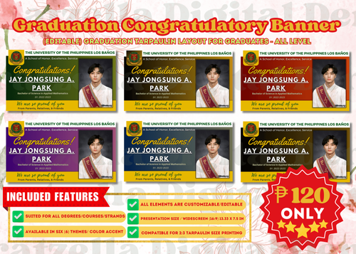 Graduation Tarpaulin Layout by justdesigns2025 - Raket.PH