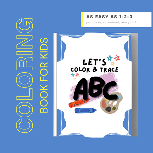 Trace the Alphabet and Color Me: A Fun and Educational Workbook for ...