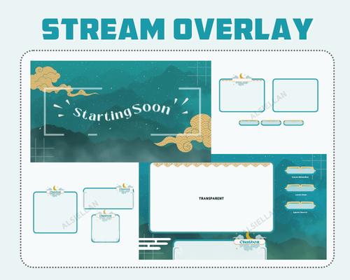 Twitch YouTube OBS Streaming Layout Design by ethyreia - Raket.PH