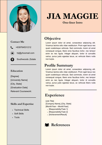 Basic layout design by shaniabondococampo - Raket.PH