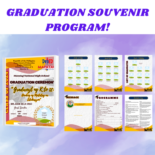 Graduation Souvenir Program by edelynalolino07 - Raket.PH