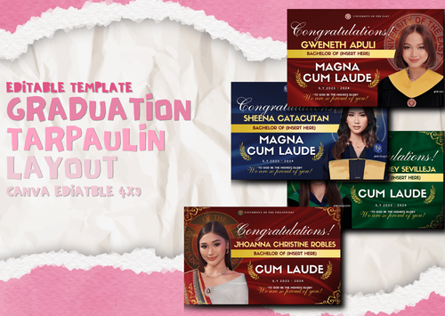 Graduation Tarpaulin Layout by justdesigns2025 - Raket.PH