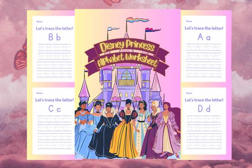 Disney Princess Alphabet Printables