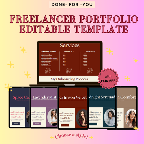 Elevate Portfolio Editable Template by kevinacerf - Raket.PH