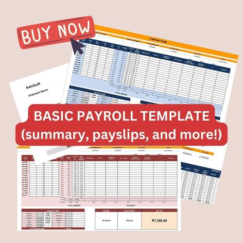 Sample Basic Payroll Payroll Template by leslieannr32 - Raket.PH