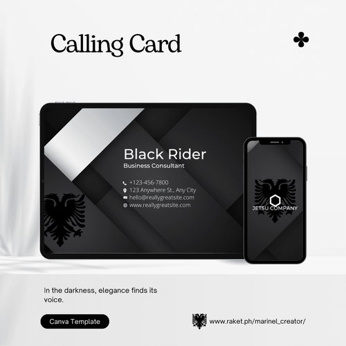 Tech Call Card Calling Card Layout by christine_laurice - Raket.PH