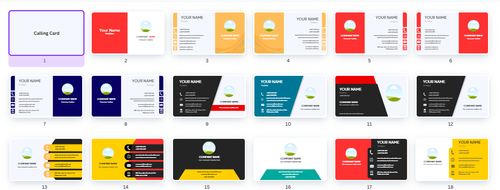 Calling Card Design by digiraine_ - Raket.PH