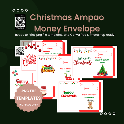 3D Ampao- Money - Envelope - Christmas- Templates by camillejcarandang ...