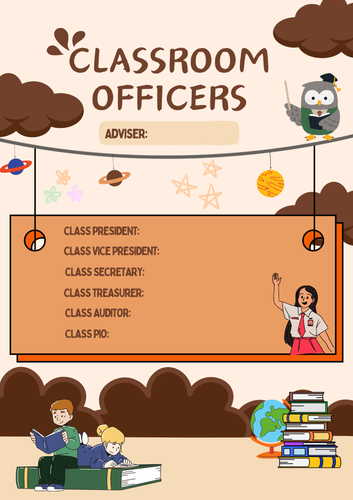 Classroom Officers by reynaldositchon82 - Raket.PH