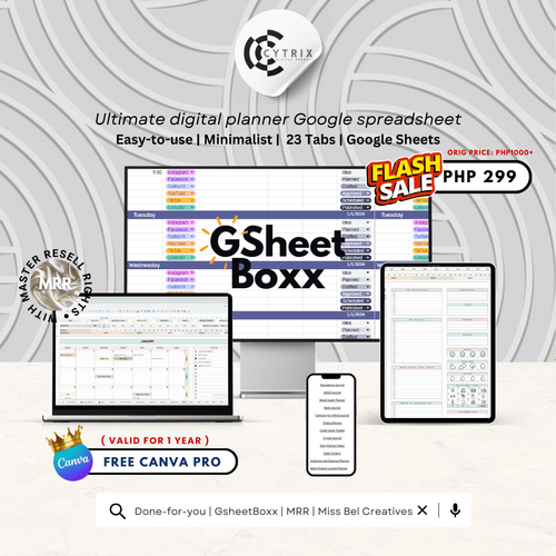 Gsheet Boxx by chichiprems - Raket.PH