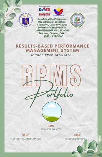 Normal Rpms Portfolio RPMS Portfolio 2024 Template by marknoelluz - Raket.PH