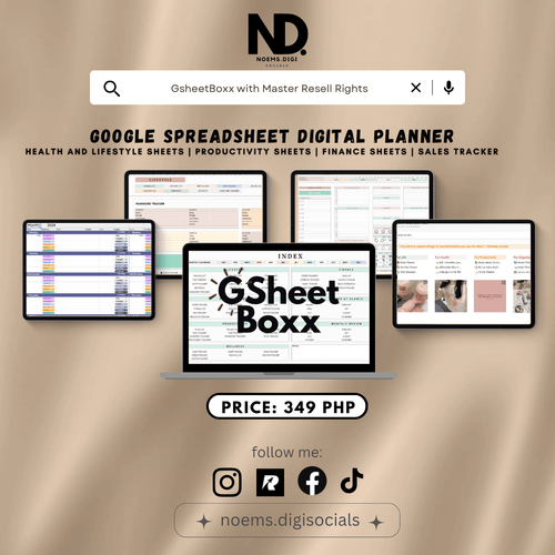 Gsheet Boxx by chichiprems - Raket.PH
