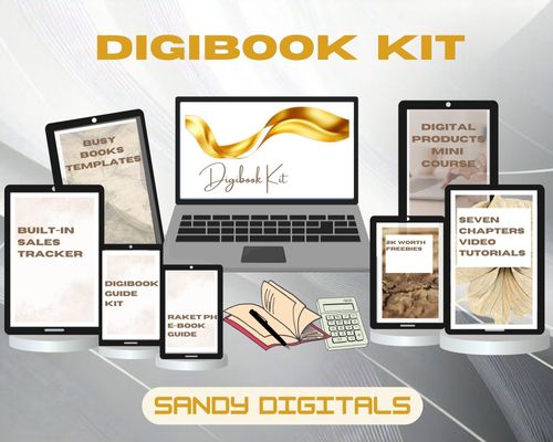 Digibook Kit By Saria Digitals by daveamor210424 - Raket.PH