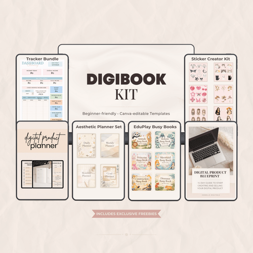 Digibook Kit By Saria Digitals by daveamor210424 - Raket.PH