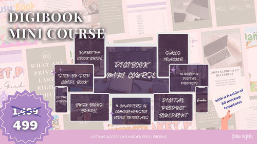 Digibook Types Digibook mini course By Lara Digital by 0820yugs - Raket.PH