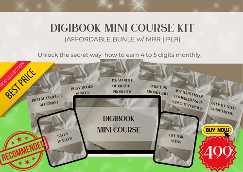 Digibook Types Digibook mini course By Lara Digital by 0820yugs - Raket.PH