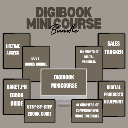Digibook mini course By Lara Digital by 0820yugs - Raket.PH