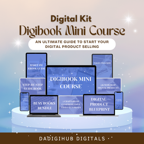 Digibook Types Digibook mini course By Lara Digital by 0820yugs - Raket.PH