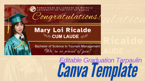Graduation & Board Passer Tarpaulins | Softcopy Only by qtyspnz - Raket.PH