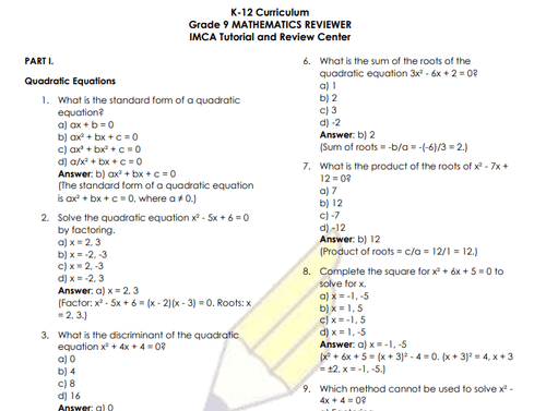 Grade 9 MAPEH First Quarter Lessons by claireaguilarcamante - Raket.PH