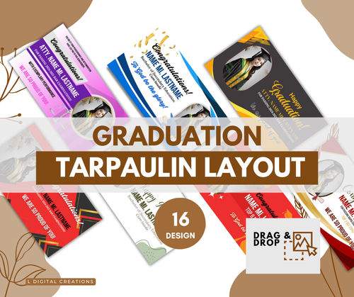 Graduation Tarpaulin Layout by justdesigns2025 - Raket.PH