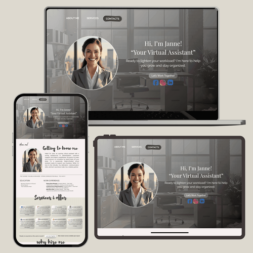 Portfolio Introduction Without Experience Examples Sample Portfolio by joyrosecadorna6 - Raket.PH