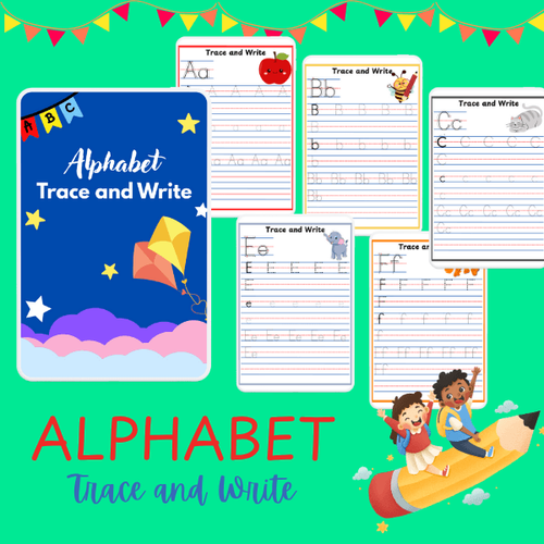 Alphabet Trace and Write by anderelsarodelyn - Raket.PH
