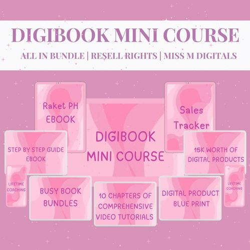 Digibook Types Digibook mini course By Lara Digital by 0820yugs - Raket.PH