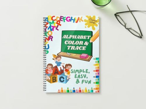 Trace the Alphabet and Color Me: A Fun and Educational Workbook for ...