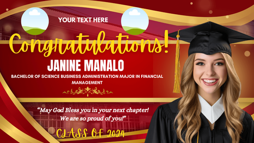 Graduation Layout by mikasdesign - Raket.PH