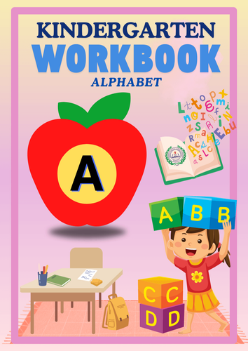 Kindergarten Workbook - alphabet by jelailahsiasat - Raket.PH
