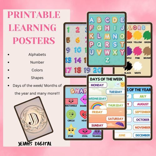 Printable learning materials for kids by alonzomarydenz - Raket.PH