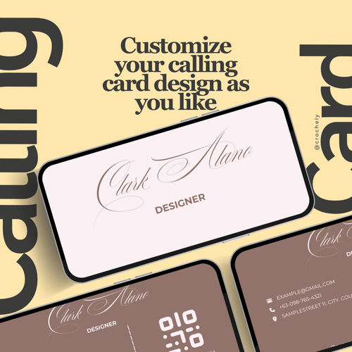 Calling Card Layout by christine_laurice - Raket.PH