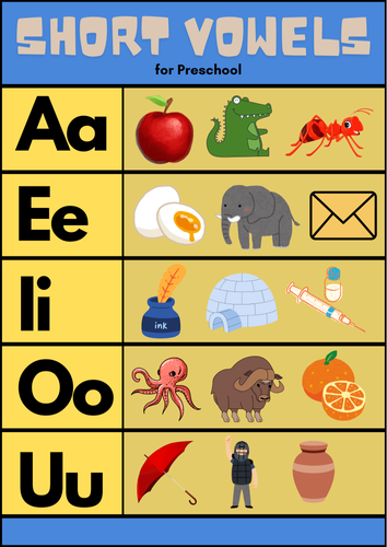 Aeiou Chart.pdf Aeiou Chart For Kindergarten