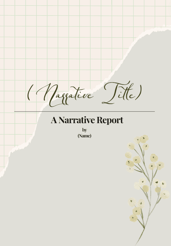 Narrative Report Computer Background Narrative Report by onlineacads - Raket.PH